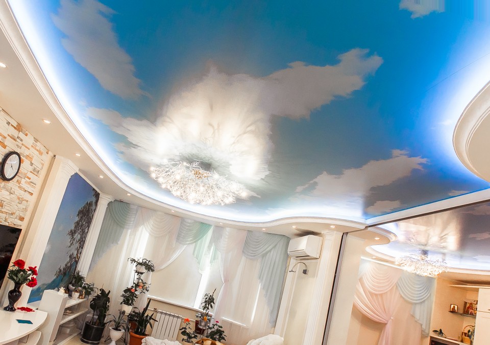 Заказать потолок с фотопечатью в г. Касимов